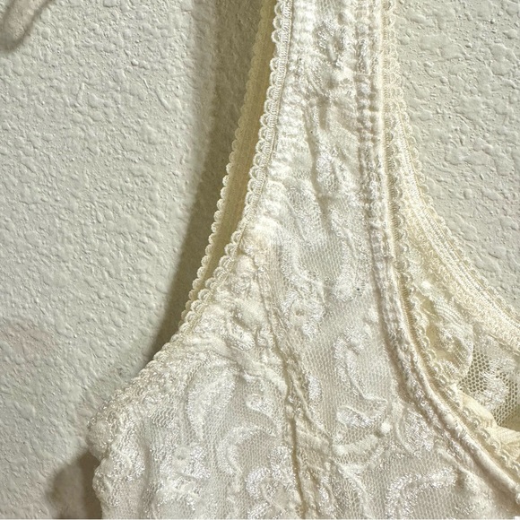 Ivory Lace top m Medium cottage core - Picture 4 of 6